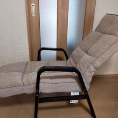 「お話中」オットマン付　一人用リクライニングチェア×2脚　の画像