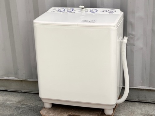 格安で！AQUA◇二槽式洗濯機◇4.5kg◇2017年製 ホワイト◇AQW-N451◇アクア◇JWP-0137