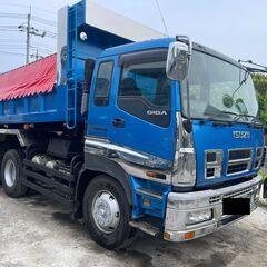【 車検付き】いすゞギガ　ダンプ　型式PKG-CXZ77K8　最...