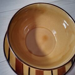 新品未使用品　大きなマグカップ皿の画像