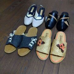 【お取引き中】昭和レトロレディースサンダル