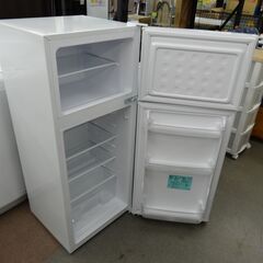 【送料込み】ハイアール 小型冷蔵庫 130L 2ドア ホワイト JR-N130A ② 西岡店 冷蔵庫 130L 2019年製 2ドア ハイアール JR-N130A 100L