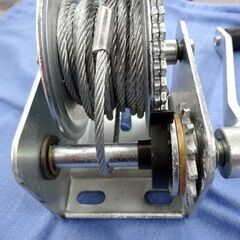 現状品！ お値下げ！ ハンドウインチ DUTTON LAINSDIX  DLB800AG アメリカ製 小型ボート ジェット ガレージ 西岡店の画像