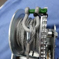 現状品！ お値下げ！ ハンドウインチ DUTTON LAINSDIX  DLB800AG アメリカ製 小型ボート ジェット ガレージ 西岡店の画像