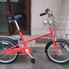 [良品計画]20吋 小径車(ミニベロ) シングル/LEDオート/...