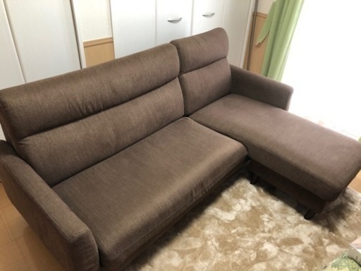 【決まりました】ソファー/3人掛け/焦茶