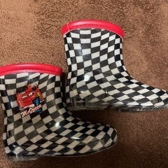 訳あり中古品 カーズ レインブーツ 長靴 15.0cm