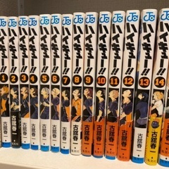 ハイキュー　1〜15巻　2,500円の画像