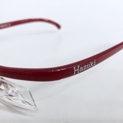 MGN-019【極美品】Hazuki ハズキルーペ 1.6倍 UV 紫外線カット ケース付き 赤 の画像