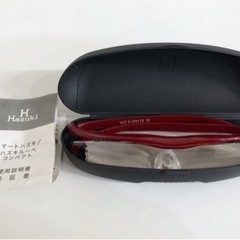 MGN-019【極美品】Hazuki ハズキルーペ 1.6倍 UV 紫外線カット ケース付き 赤 の画像