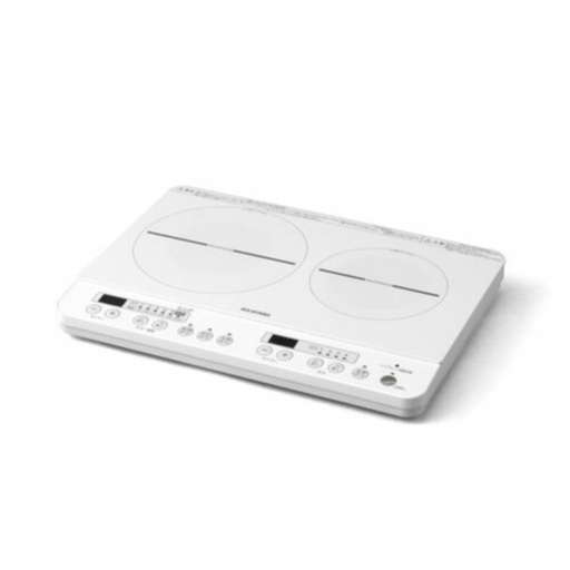 【受渡先決まりました】2口IHコンロ【使用期間1年未満】