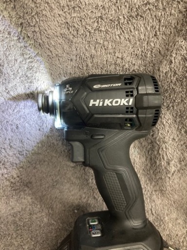 ハイコーキ　WH36DC インパクトドライバー 充電器　バッテリー2個