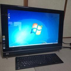 【無料】【ジャンク】タッチパネル式ディスプレイ一体型パソコン Win7