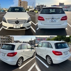 【車検R5/11まで】メルセデス・ベンツ B180 ホワイト 夏冬タイヤ付きの画像