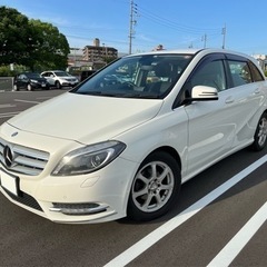 【車検R5/11まで】メルセデス・ベンツ B180 ホワイト 夏...