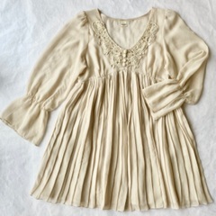 アクシーズ ファム axes femme ＊ シースルー チュニ...