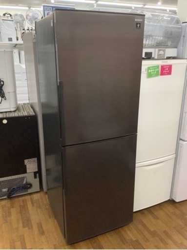 お値下げ致しました!! 安心の12ヶ月保証付き　SHARP（シャープ）2ドア冷蔵庫　SJ-PD28F-T  2020年製