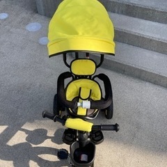 三輪車　イエロー