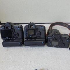 ❤️動作品３台１５点★EOS❤️40D★20D❤️望遠レンズセット★BG-E2付きの画像