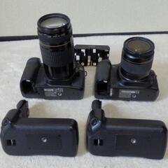 ❤️動作品３台１５点★EOS❤️40D★20D❤️望遠レンズセット★BG-E2付きの画像