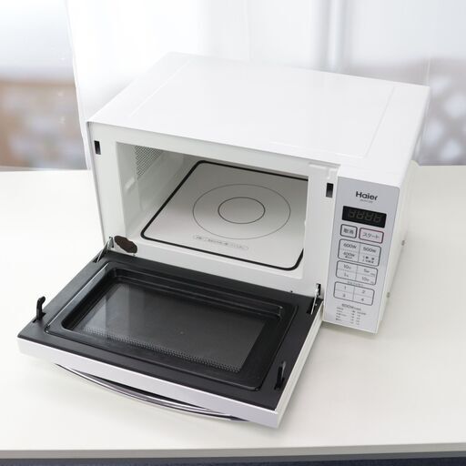 中古 訳あり特価 電子レンジ  18L ヘルツフリー フラットテーブル Haier JM-FH18B