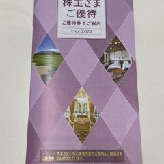 西武ホールディングズ 株主優待券1冊