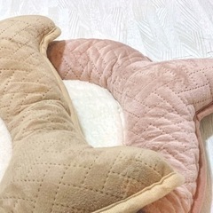 【可愛い猫型】猫用 クッション 2枚セット の画像