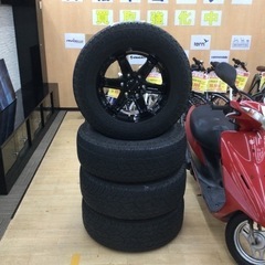 定価183,100円 KEELER 17インチブロックタイヤ TOYO 265/65R17 ハイラックスサーフ ラウンドクルーザー プラド ハイエース パジェロ FJクルーザー ブラックエーディションの画像