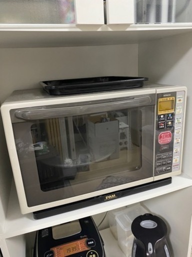 取り引き中　HITACHI オーブンレンジ