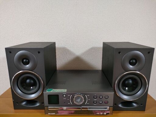 (35) SHARP SD-CX9-H オーディオコンポ 2003年製 清掃済み