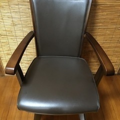 ★お取引者さま決定★定価35,000円 天然木 両ひじ掛け付き回...