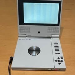 無印良品 ジャンク ポータブルDVDプレイヤーの画像