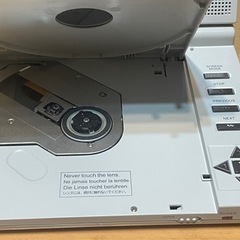無印良品 ジャンク ポータブルDVDプレイヤーの画像