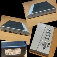 無印良品 ジャンク ポータブルDVDプレイヤーの画像