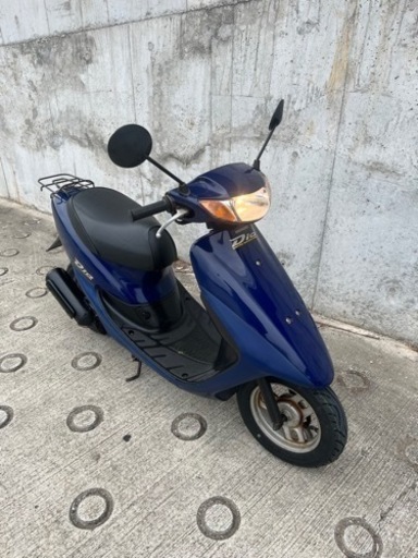 大人気セール‼️前後タイヤバッテリー新品✴ 嬉しいシート張替え♪ブルー ライブディオ✴