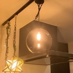 お洒落ペンダントライトの画像