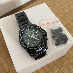 Seiko クロノグラフ 腕時計 7T62-0JH0 