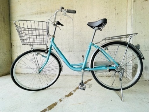 お取引き成立致しました✿ たくさんのお問い合わせ有難うございました！メーカー :サカモト24インチ変速内装3段ブルー、LEDライト