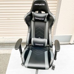 PRORACING ゲーミングチェア ブラック グレー ゲームチ...