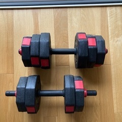 ダンベル   10キログラム、7.5キログラム