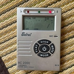 ギター　ベース　チューナーBC2000の画像