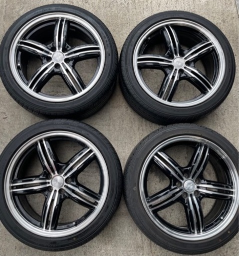 Kuavela kenda KR32 215/45R18 アルミホイル　タイヤセット