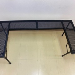BBQカウンターテーブル BT16-115 BK 折りたたみ コ...