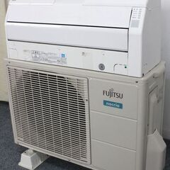 富士通 ルームエアコン nocria/ノクリア Rシリーズ 4.0kw 14畳用 100V 自動お掃除 AS-R40H 2018年製   中古家電 店頭引取歓迎 R5938)