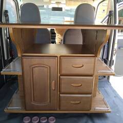 テレビ台/TV台 収納引き出し付き 高さ70㎝（キャスター込み）...