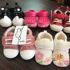 【売り切れました】【1点100円】ベビー用シューズ　ファーストシ...