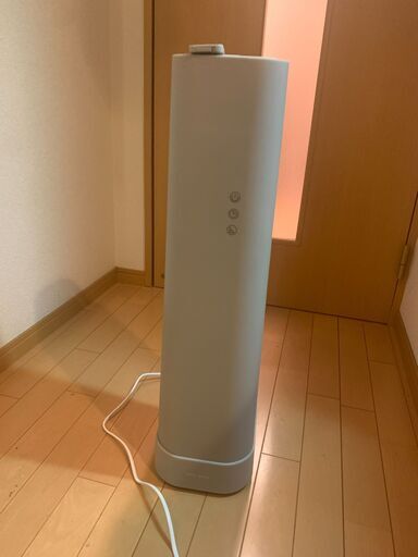 ★取りに来ていただける方大歓迎★モダンデコ　超音波加湿器　ミストグレー