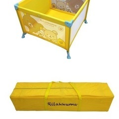 値下げ中【美品】リラックマ ベビーサークルの画像