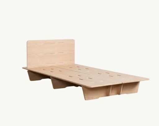 4/7【ジモティ特別価格】■koala/コアラ ベッドフレーム セミダブル 木製 寝具 家具