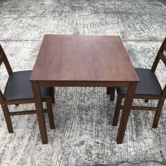 ダイニングテーブルセット2人用　J05029